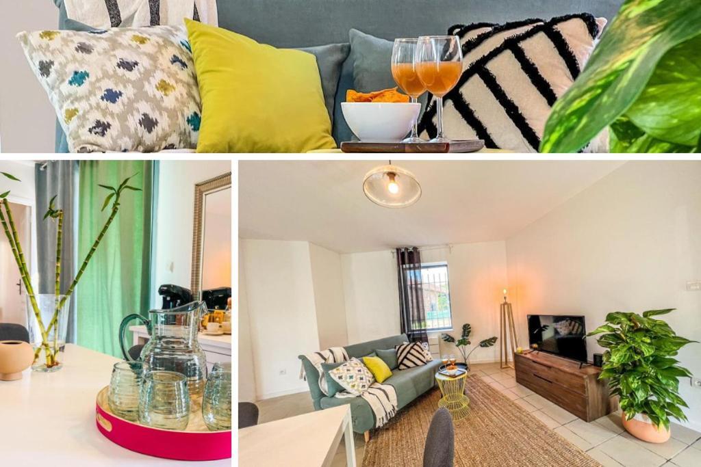 Le Gite 1 - Appartement T2 De 53M2, Ideal Pro Ou Couples, Coeur De Ville Et Proche Golfech Malause Buitenkant foto
